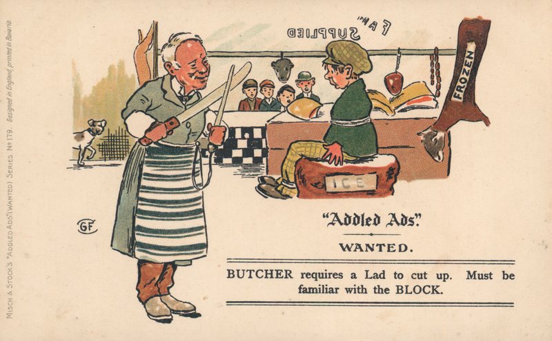 Addled Adsはがき 作： 英語学校