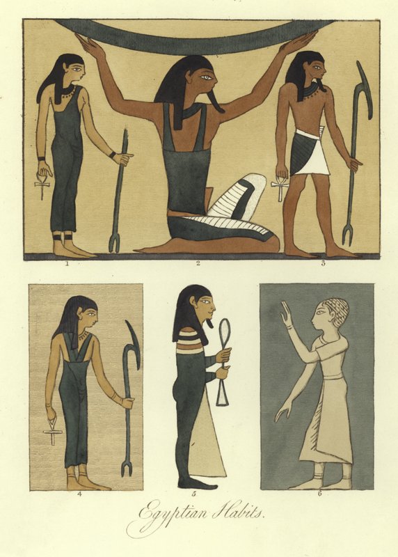 古代エジプトの衣装 作： 英語学校