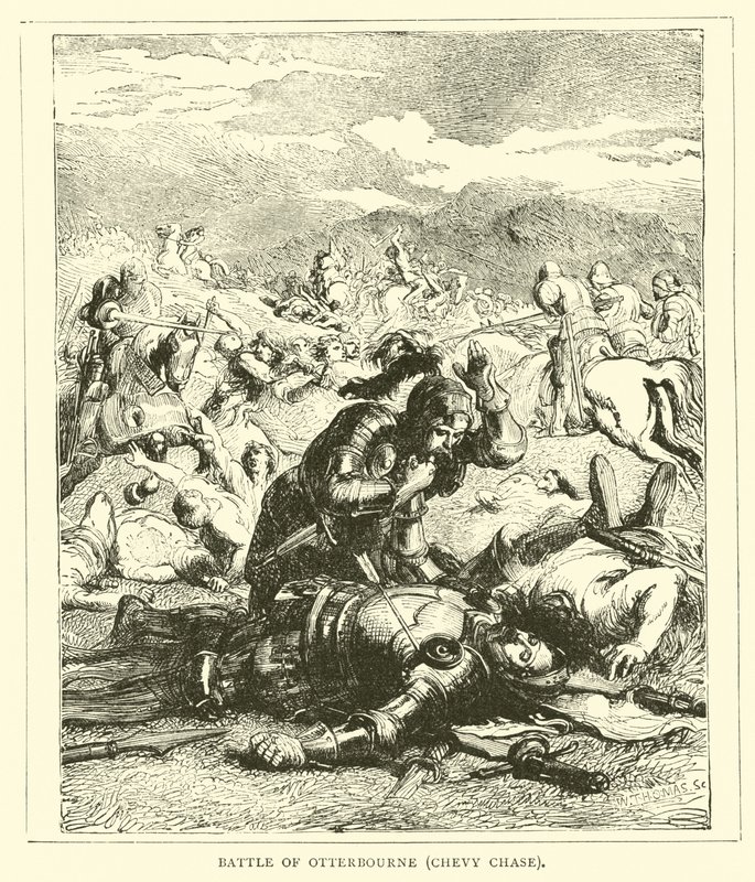 オッターボーンの戦い、チェビーチェイス 作： 英語学校