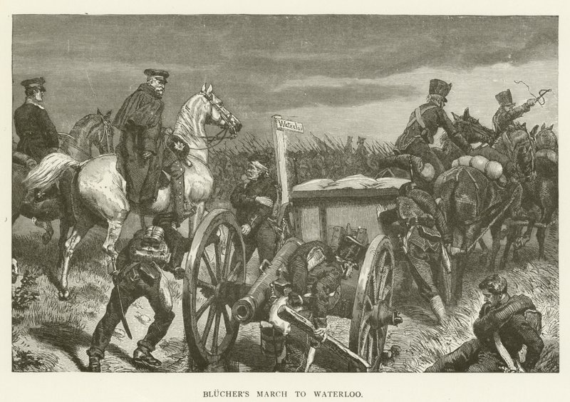 Bluchers March to Waterloo 作： 英語学校