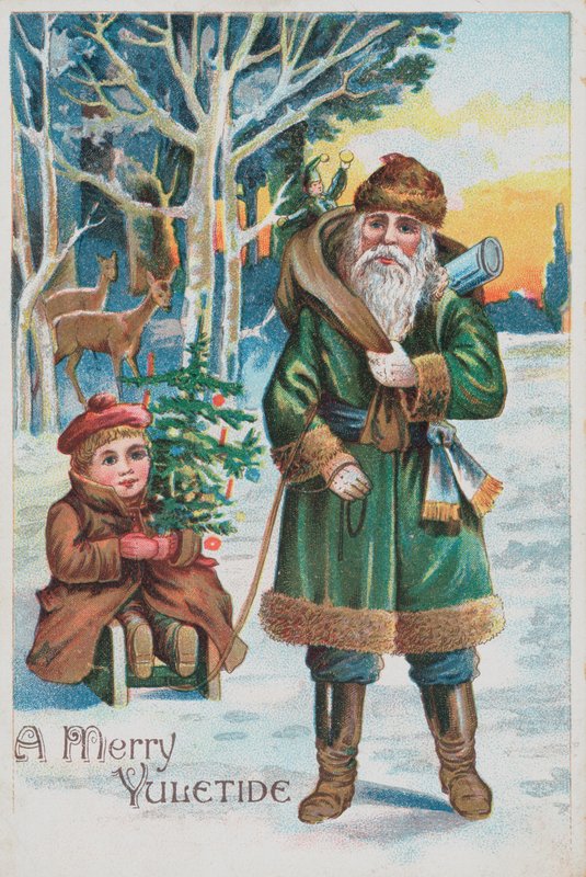 イギリスのクリスマスカード 作： 英語学校