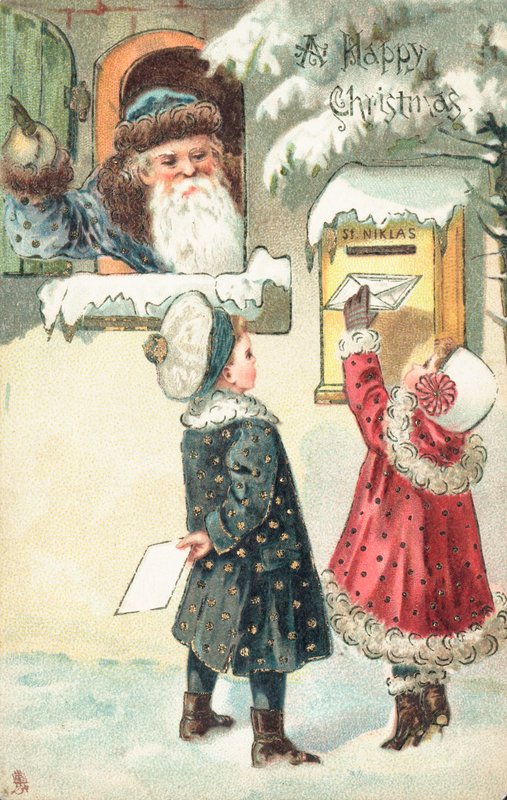 イギリスのクリスマスカード 作： 英語学校