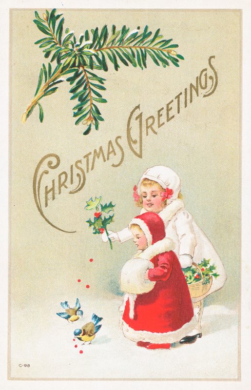 イギリスのクリスマスカード 作： 英語学校