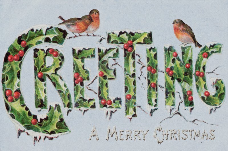 イギリスのクリスマスカード 作： 英語学校