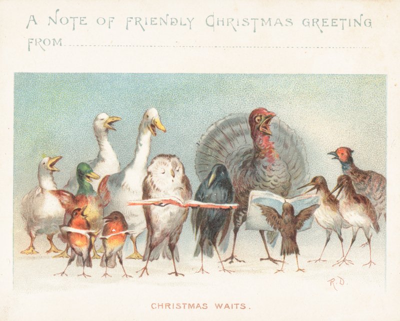 クリスマスウェイト、クリスマスカード 作： 英語学校