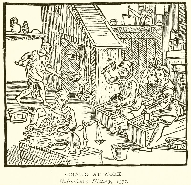 Coiners at Work 作： 英語学校