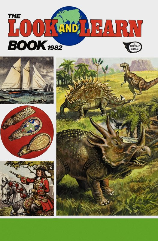 Look and Learn Book 1982の表紙 作： 英語学校
