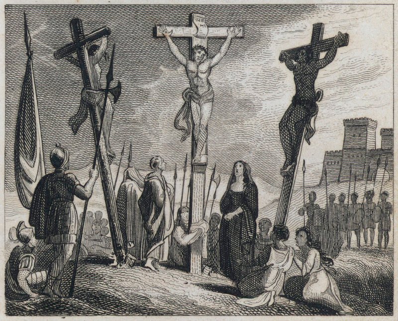 イエス ・ キリストの磔刑 (彫刻) 作： 英語学校
