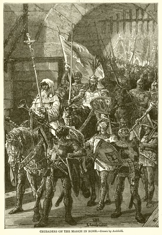 ローマの3月の十字軍 作： 英語学校