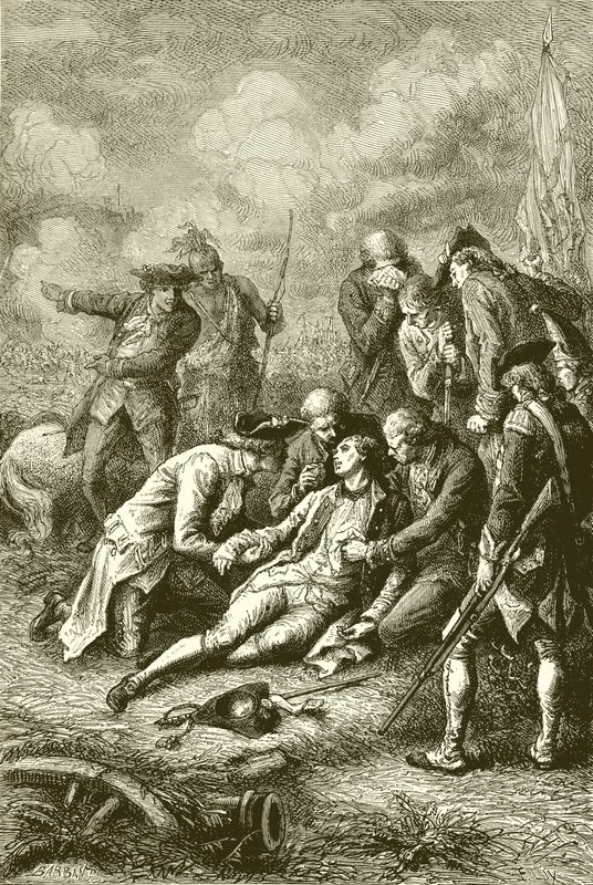 ジェームズ・ウルフ将軍の死 作： 英語学校