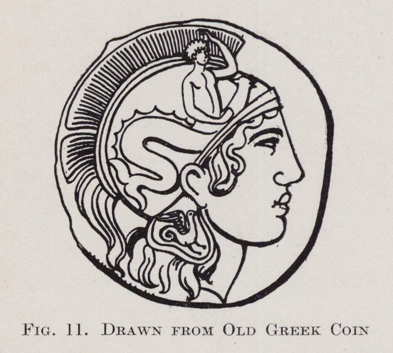 古代ギリシャのコイン（litho）からの引用 作： 英語学校