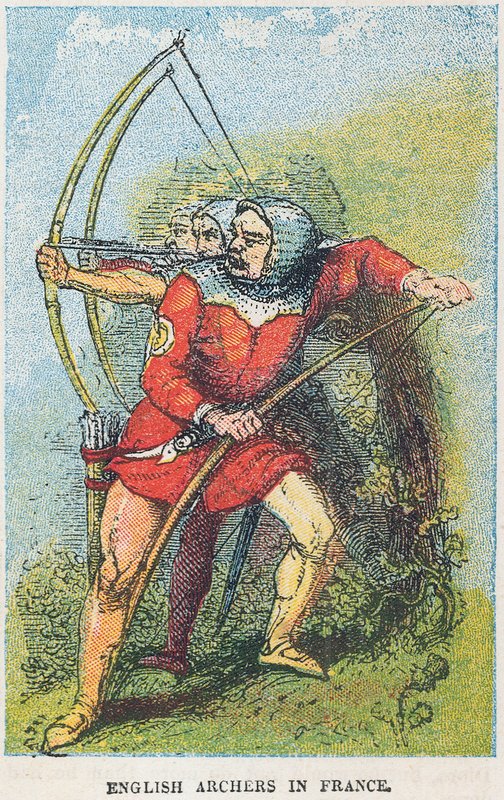フランスのイギリスの射手 作： 英語学校