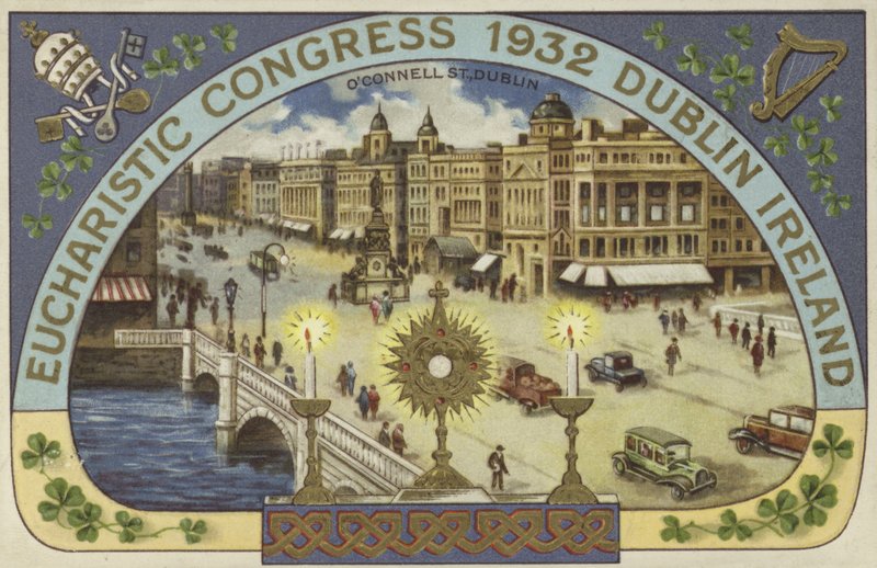 聖体会議、1932年、アイルランド、ダブリン 作： 英語学校