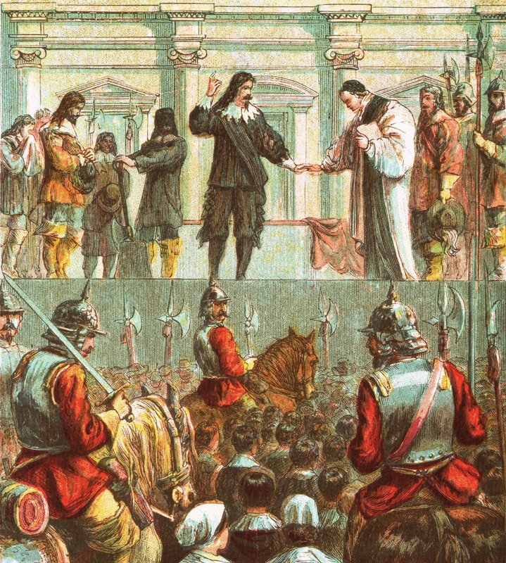 チャールズ1世の処刑 作： 英語学校