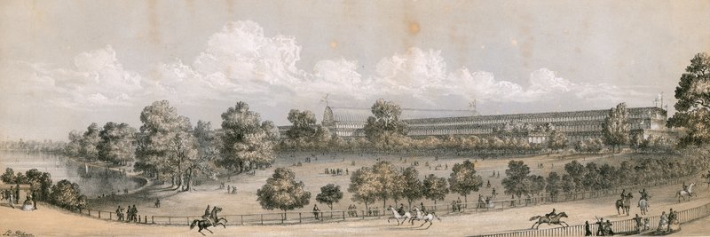素晴らしい展覧会、1851 作： 英語学校
