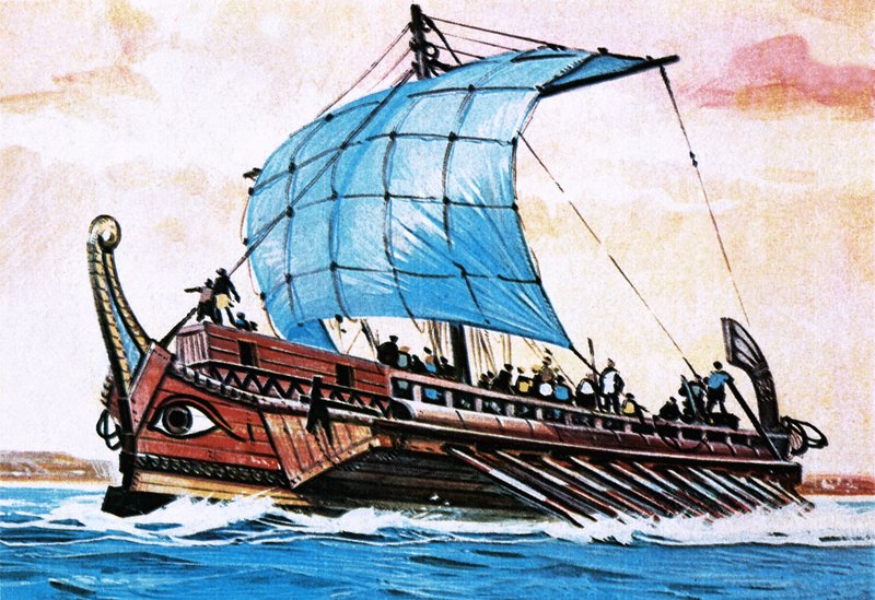 ギリシャの貨物輸送 作： 英語学校