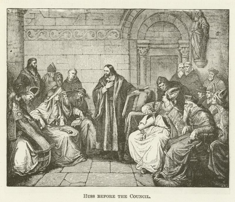 評議会の前のハス 作： 英語学校