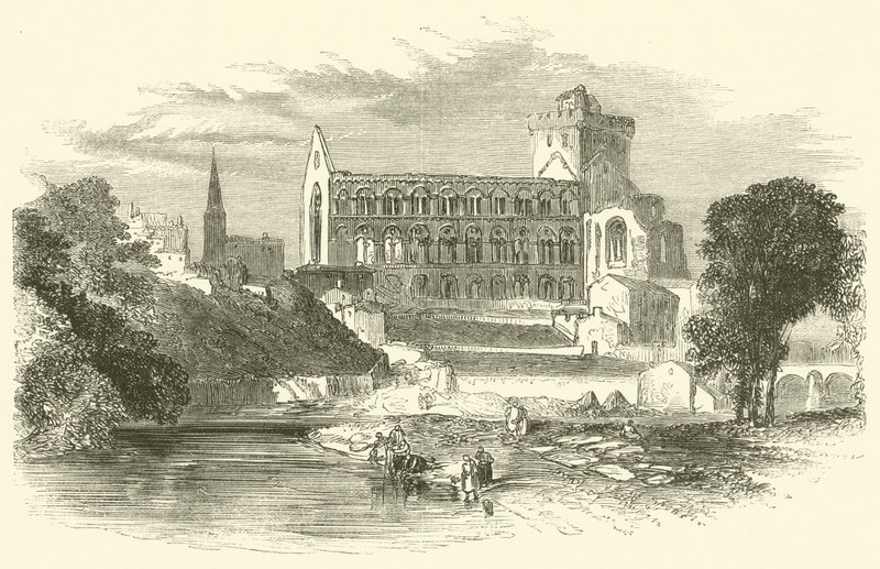 Jedburgh Abbey (彫刻) 作： 英語学校