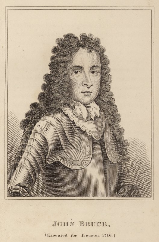 ジョンブルース、反逆罪で処刑、1716年 作： 英語学校