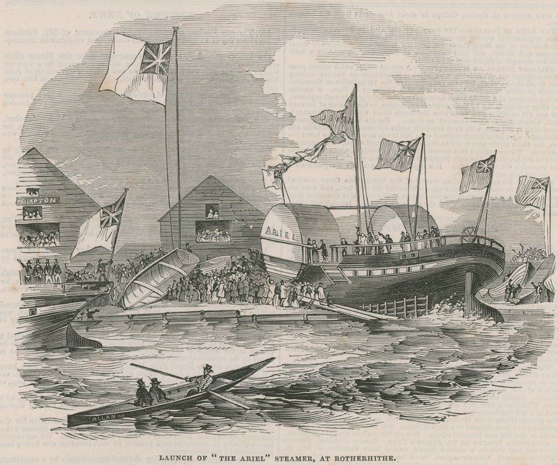 RotherhitheでのAriel蒸し器の発売 作： 英語学校