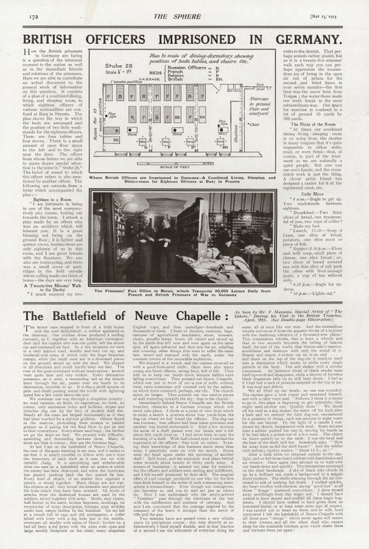 球のページ、1915年5月15日 作： 英語学校