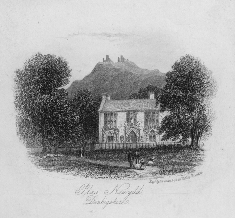 Plas Newydd、Denbigshire 作： 英語学校