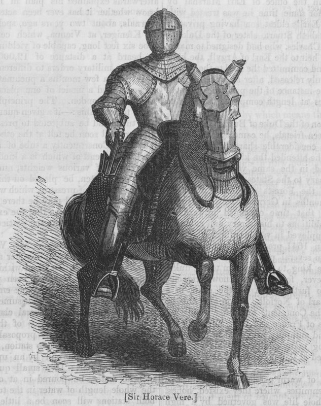 サー・ホレス・ヴィア（彫刻 作： 英語学校