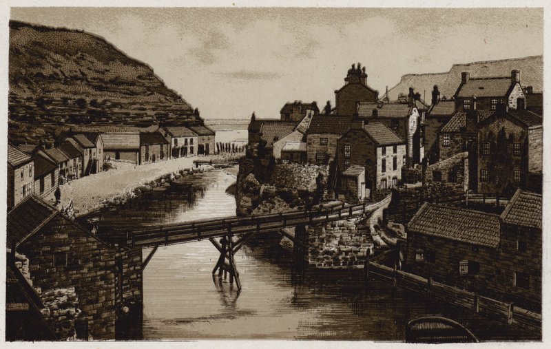 Staithes（リトグラフ 作： 英語学校