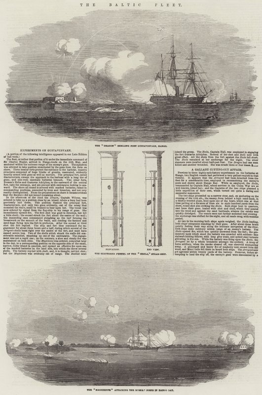 バルチック艦隊（彫刻 作： 英語学校