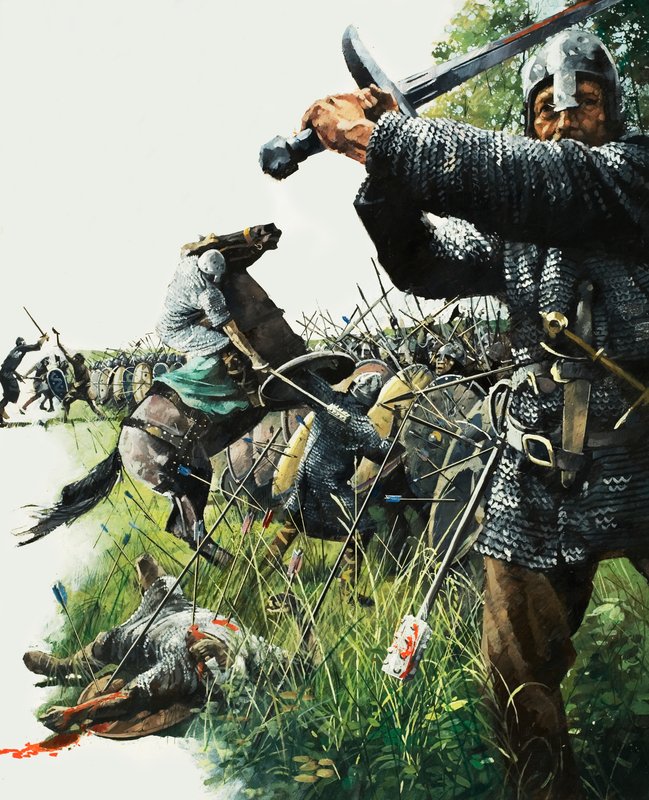 ヘイスティングスの戦い 作： 英語学校