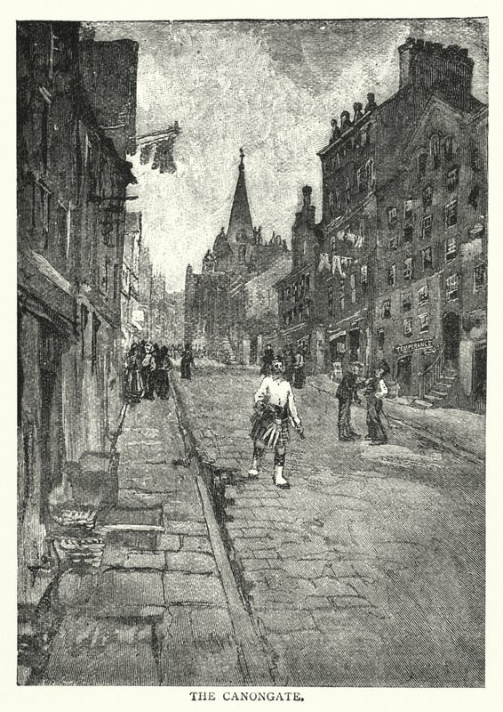 The Canongate（彫刻 作： 英語学校