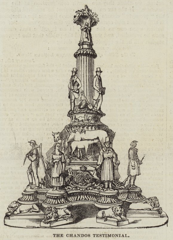 The Chandos Testimonial (e.g. engraving) 作： 英語学校