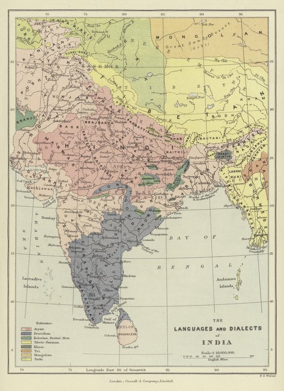 インドの言語と方言 作： 英語学校