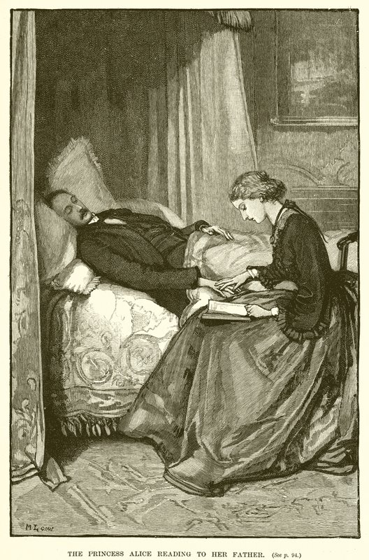 アリス王女の父親への朗読 作： 英語学校