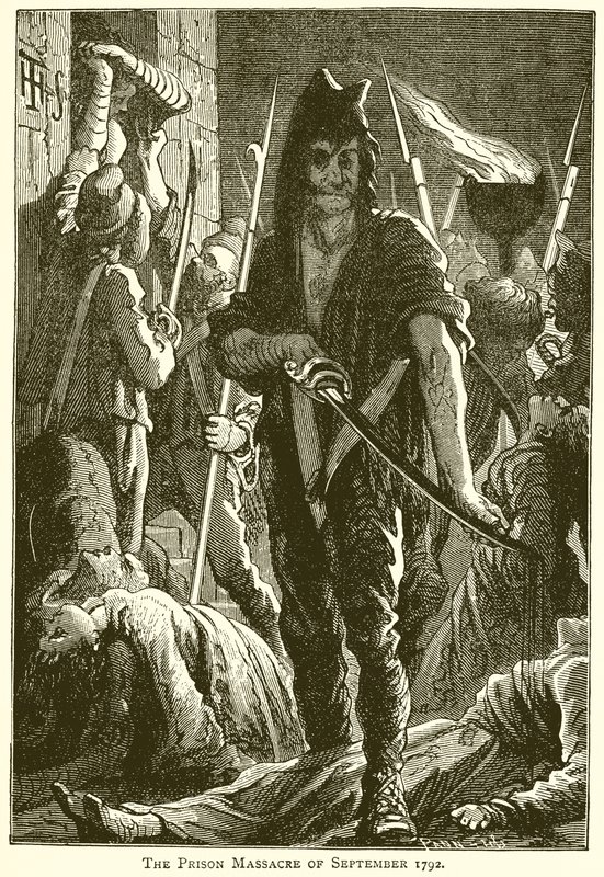 1792年9月の刑務所虐殺 作： 英語学校