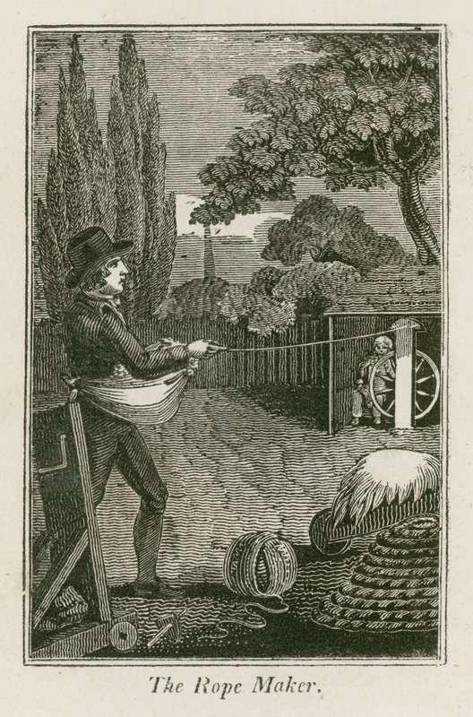 The Rope Maker（彫刻 作： 英語学校