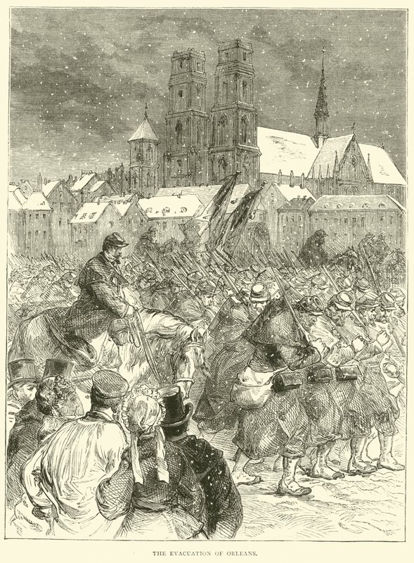 1870年12月のオルレアンの避難 作： 英語学校