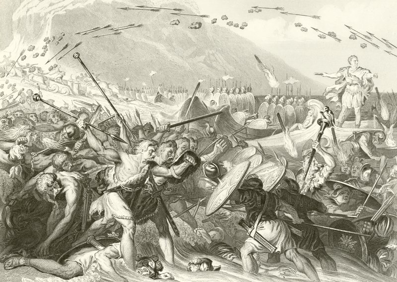 ジュリアス・シーザーの着陸 作： 英語学校