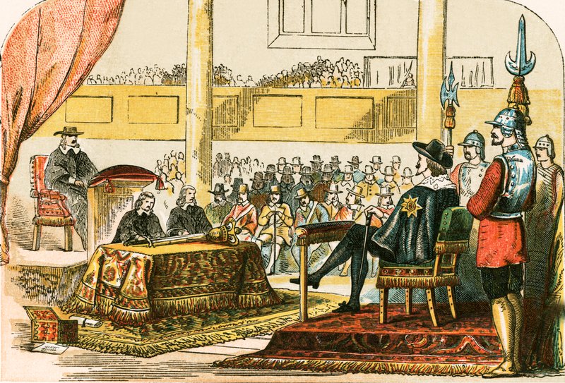 チャールズ1世の裁判 作： 英語学校