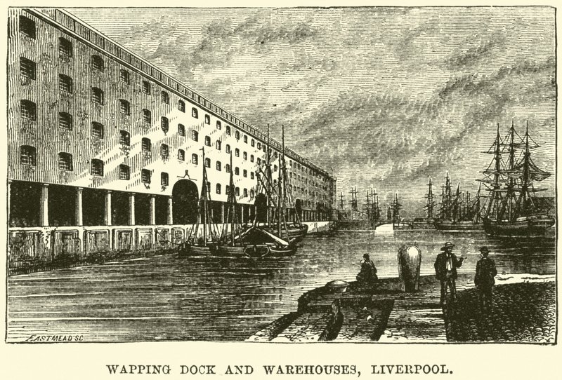 Waping Dock and Warehouses、リバプール 作： 英語学校