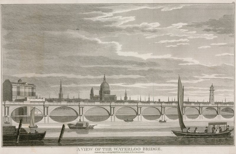 ウォータールー橋、ロンドン 作： 英語学校