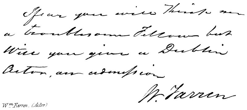 Wm Farren（俳優） 作： 英語学校