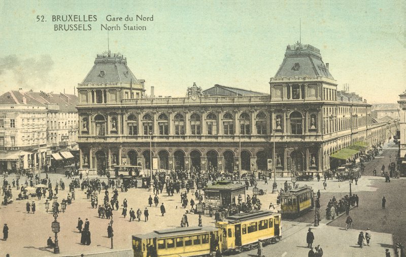 ブリュッセル北駅 作： ヨーロッパの写真家
