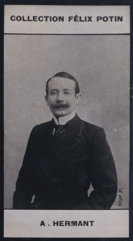 アベル・エルマン（1862年）（モノクロ写真 作： ヨーロッパの写真家