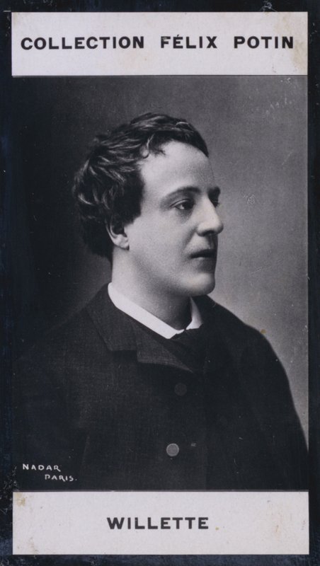 アドルフ・ウィレット（1857年）（モノクロ写真 作： ヨーロッパの写真家
