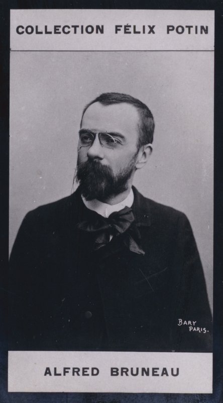 アルフレッド・ブリュノー（1857年）（モノクロ写真 作： ヨーロッパの写真家