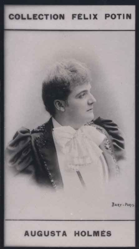 オーガスタ・ホームズ（1850-1902）（モノクロ写真 作： ヨーロッパの写真家