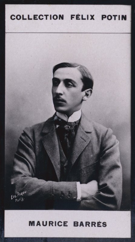 モーリス・バレス（1862年）（モノクロ写真 作： ヨーロッパの写真家