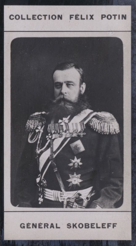 マイケル・ディミトリエヴィッチ・スコベレフ（1843-1882）（モノクロ写真 作： ヨーロッパの写真家
