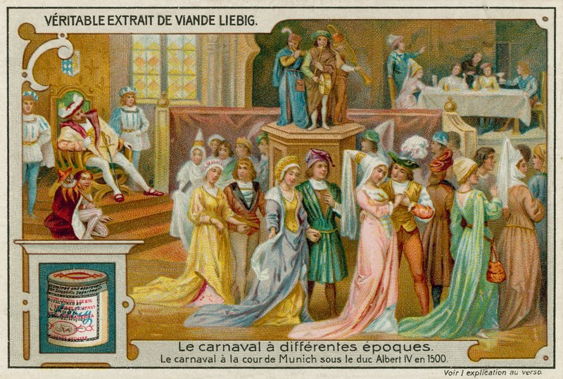 1500年代のミュンヘンのカーニバル 作： ヨーロピアンスクール